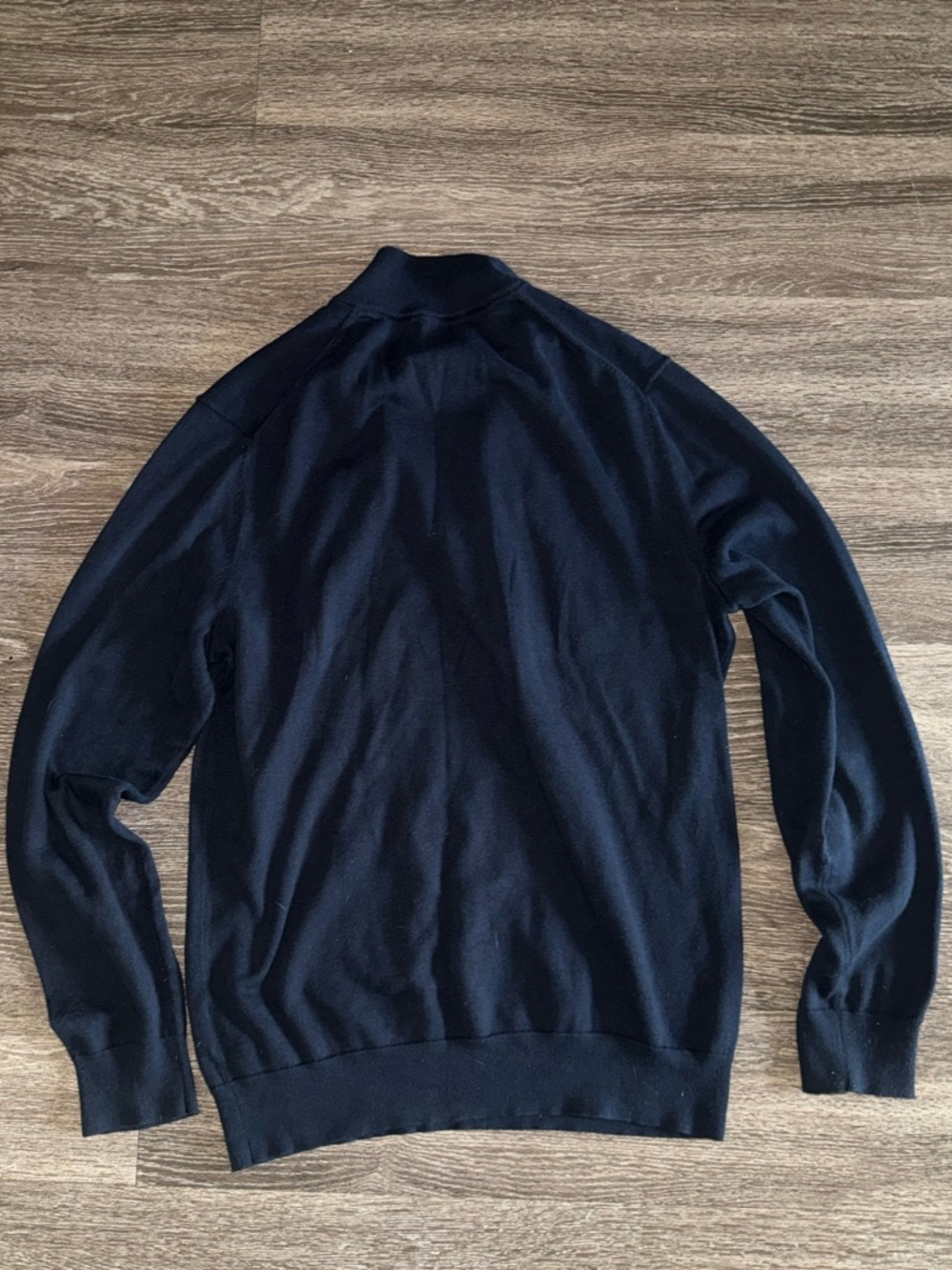 navy quarter zip size medium - Picture 3 of 3